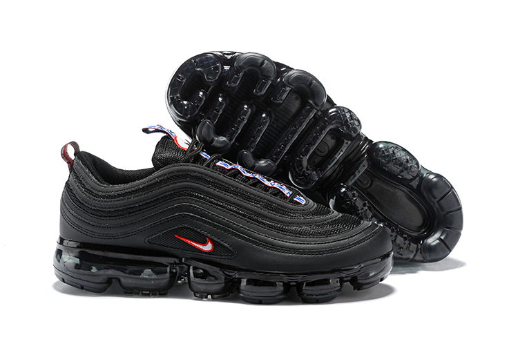 Nike Air Vapormax 97 Black Blue Red Shoes - Click Image to Close